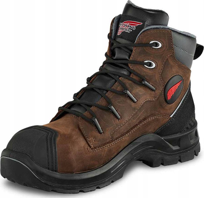 Këpucë mbrojtëse Red Wing PetroKing 6, S3, lëkurë, kafe, nr 45