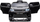 Makina elektrike për fëmijë Lean Cars Range Rover BBH-023, 12V, telekomandë prindërore, e zezë me shkëlqim