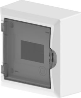 Kutia modulare shpërndarëse Elektro-Plast ECONOMIC BOX RN 1/6, 1x6 module, montim sipërfaqësor, e bardhë