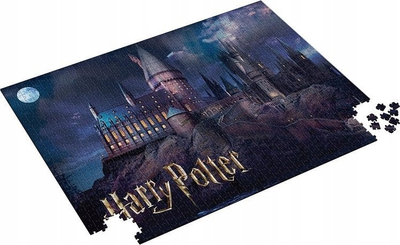 Puzzle Harry Potter, shkolla Hogwarts, 1000 copa, shumëngjyrësh