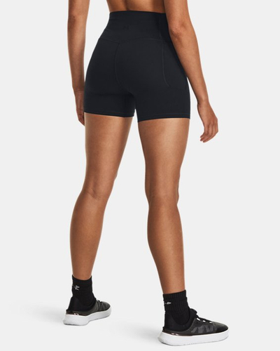 Shorts për femra Under Armour Meridian Middy, XS, të zeza