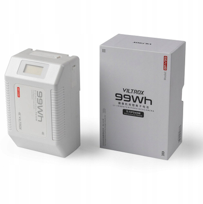 Bateri V-Mount Viltrox Weeylite BP-V99, 99Wh 6700mAh, 14.8V, e bardhë