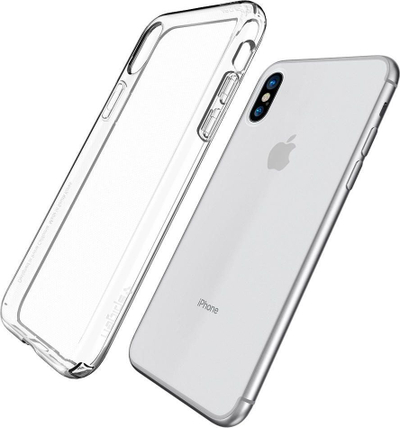 Mbrojtëse Spigen Liquid Crystal për iPhone X , transparente
