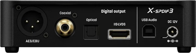 Ndërfaqe audio dixhitale Matrix Audio X-SPDIF3, USB në SPDIF IIS, rezolucion i lartë, gri