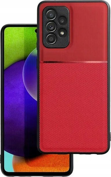 Kopertinë telefoni Noble Case për Xiaomi Redmi Note 12 Pro 5G, TPU polikarbonat, mbron nga goditjet, e kuqe