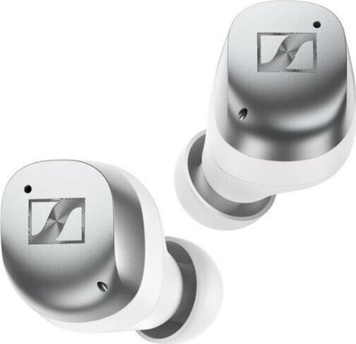 Слушалки во уво Sennheiser Momentum True Wireless 4, Bluetooth, ANC, бело и сребрено