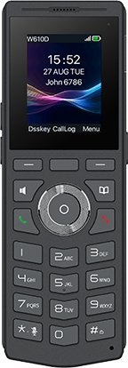 Безжичен телефон Fanvil Linkvil W710P, DECT, VoIP, црн