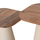 Set 2 tavolina për kafe Golfer (HM9924), krem