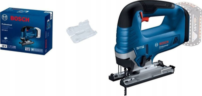 Sharrë orbitale me aku Bosch GST 185-LI, 18V, pa kabllo, blu