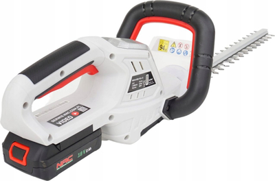 Gërshërë pa kabllo për gardh NAC HB18-B20-45-LS, 18V Li-Ion, teh 45cm, e kuqe
