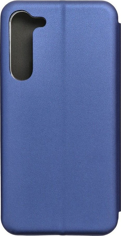 Kuti telefoni OEM Elegance për Samsung Galaxy S23 Plus, me kapak palosës, mbrojtëse, blu