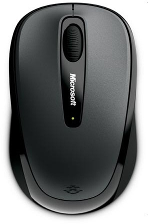 Maus Microsoft Wireless Mobile Mouse 3500, optik, pa kabllo, i zi
