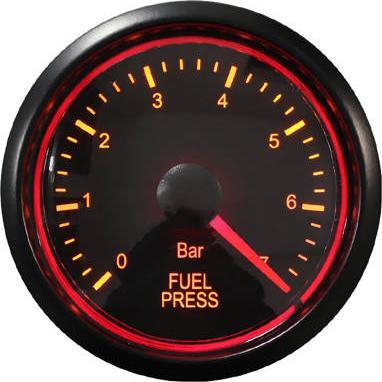Manometër karburanti Auto Gauge T270, 52mm, 0–7 BAR, i zi