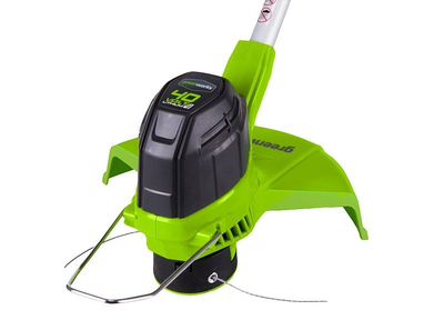 Trimmer bari Greenworks G40LT, 40V, 30cm, jeshil