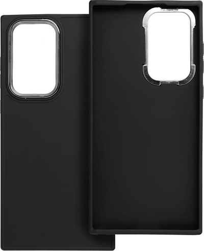 Këllëf telefoni OEM Frame, Samsung Galaxy S22 Ultra, TPU, i zi