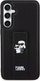 Kapak telefoni Karl Lagerfeld për Samsung Galaxy S23 FE, Saffiano Grip Stand, i zi