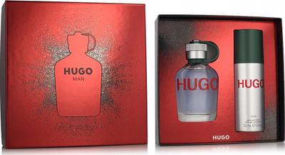 Set dhurate Hugo Boss Hugo Man, EDT 75ml, deodorant spray 150ml