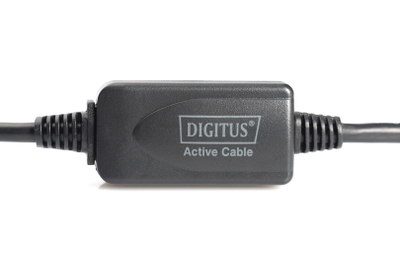 Kabllo zgjatuese USB 2.0 Digitus, 10m, e zezë