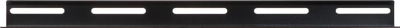 Shinë montimi DELTA A19PR B/800, për kabinet RACK 19", çelik, e zezë