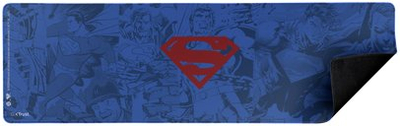 Mousepad gaming Trust GXT 759SM XXL, 930x300mm, dizajn Superman, kuqe e blu