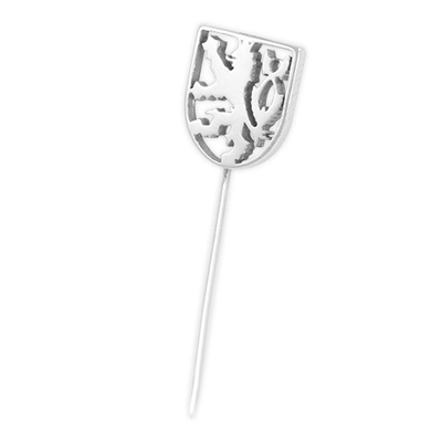 Brosh Brilio Silver Bohemia Lion, i argjendtë