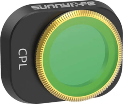 Set filtrash lente Sunnylife për DJI Mini 4 Pro, MCUV CPL ND32 ND64, 4 copë, ngjyrë e zezë