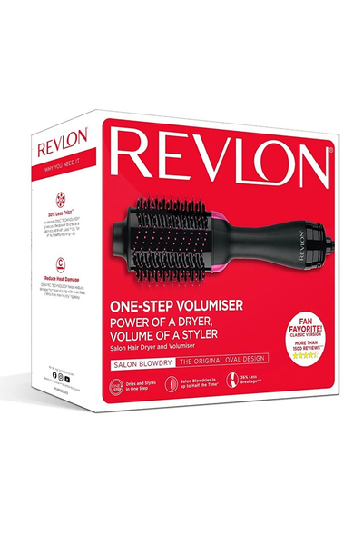 Tharëse flokësh Revlon RVDR5222E, e zezë/ rozë