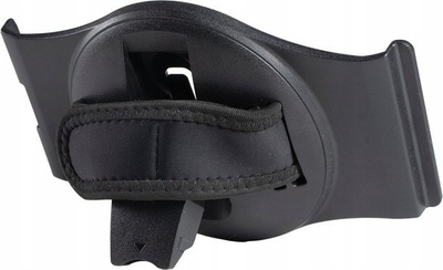 Mbajtëse dore për tablet UleFone Armor Pad 2, me kickstand, e zezë