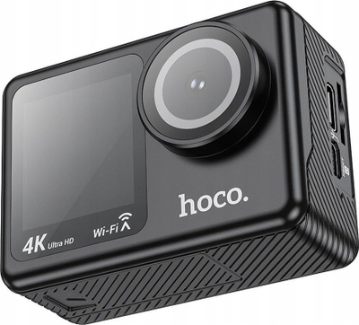 Kamerë sportive Hoco DV101, 4K 30fps, Wi‑Fi, e zezë