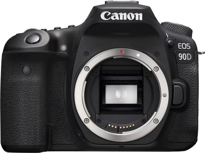 Aparat fotografik DSLR Canon EOS 90D Body, sensor APS‑C, Wi‑Fi, i zi