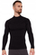 Термоактивна блуза Brubeck Extreme Merino за мажи, мерино, големина L, црна