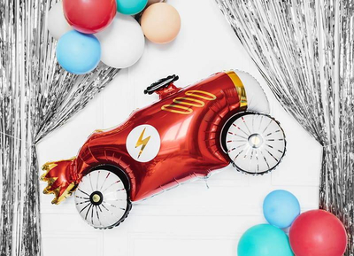 Balon folie PartyDeco Car, 93x48cm, shumëngjyrëshe