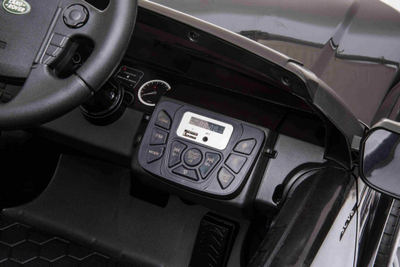 Makina elektrike për fëmijë Land Rover Discovery, 12V, me telekomandë, e zezë