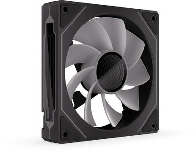 Ventilator PC Krux Corvus Reverse 120 ARGB, 120mm, adresueshëm ARGB, i zi