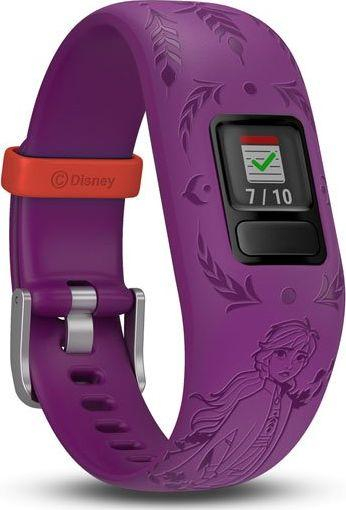 Matës aktiviteti për fëmijë Garmin Vivofit Junior 2 Frozen Anna, vjollcë