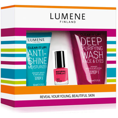 Set kremrash Lumene