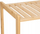 Raft buke Bamboo Tidy Box, 72 x 33 x 109 cm, 2 shporta, bezhë