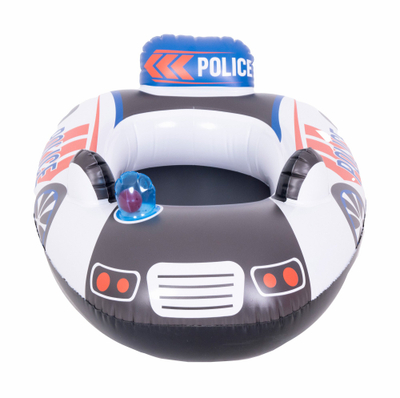 Varkë e fryme për kalamaj SUNCLUB Inflatable Police Boat, PVC, për moshën 3–4 vjeç, me shumë ngjyra