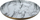 Tabaka dekorative H&amp;S Decoration Round Marble Tray, 23cm, rrethore, imitacion mermeri