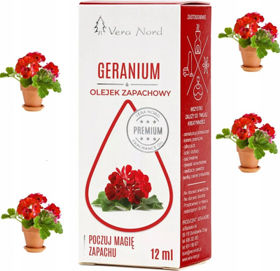 Vaj esencial Vera Nord Geranium, natyral, 10ml