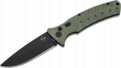 Thikë automatike Boker Plus Large Strike, Grivory, jeshile