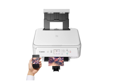 Мултифункционален печатач Canon PIXMA TS5151, инкџет, Wi‑Fi, бел