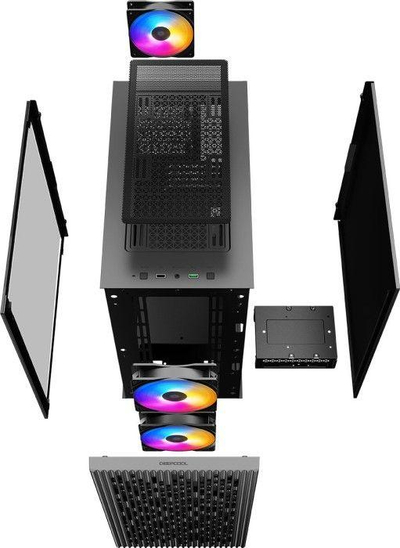 Kasë Deepcool MATREXX 40 3FS ARGB, Mini Tower