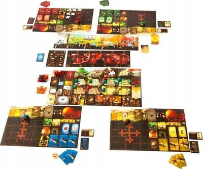 Lojë tavoline Rebel Dungeon Lords New Edition, strategjike, për të rritur, shumëngjyrëshe