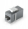 Konektor keystone Ubiquiti UACC Keystone Coupler C6A, Cat6A, set me 12 copë, ngjyrë argjend