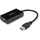 Мрежен адаптер StarTech USB 3.0 во Gigabit, хаб со 2 USB порти, црн