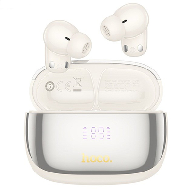 Безжични слушалки Hoco EQ20 Rhyme, Bluetooth 5.4, ANC, бели