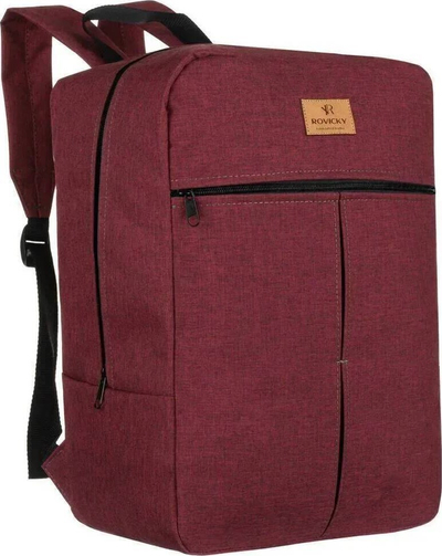 Çantë shpine Rovicky Cabin Backpack, 20L, për bagazh dore, ngjyrë bordo