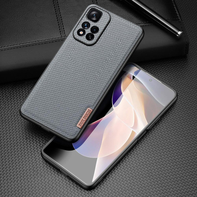 Mbulesë telefoni Dux Ducis Fino Xiaomi Poco X4 NFC 5G, najlon, blu