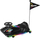 Go-kart elektrik Razor Crazy Cart Shift Lightshow, me litium, 8 mph, i zi